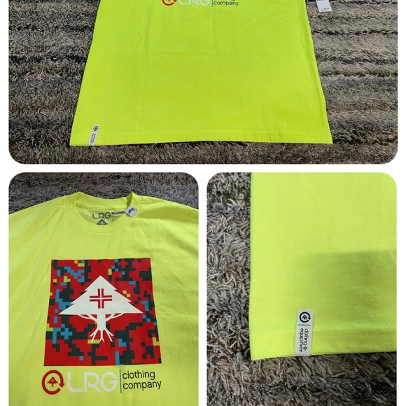 LRG men’s XL graphic all cotton t-shirt. New with tags. Bright! - Picture 3 of 4